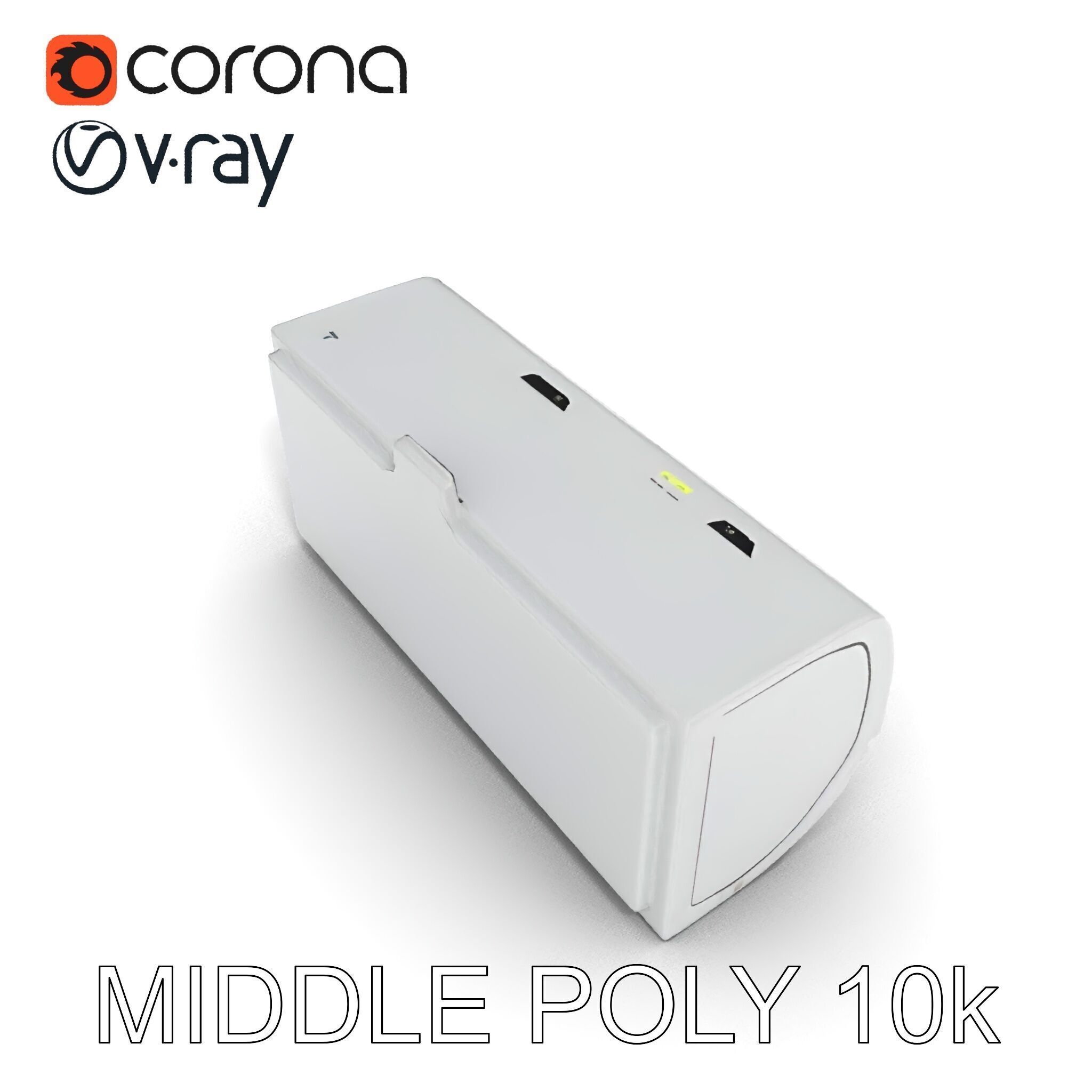 WallMounted AC Unit Model Pack Realistic and Detailed Low-poly 3D model_25