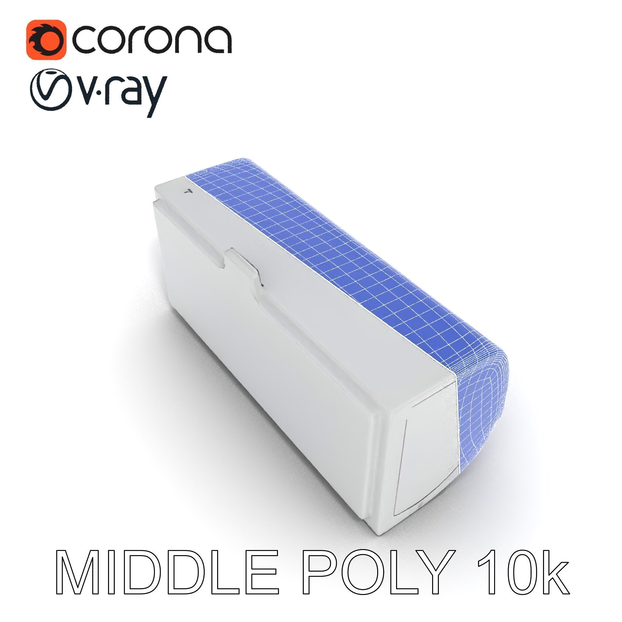 WallMounted AC Unit Model Pack Realistic and Detailed Low-poly 3D model_34