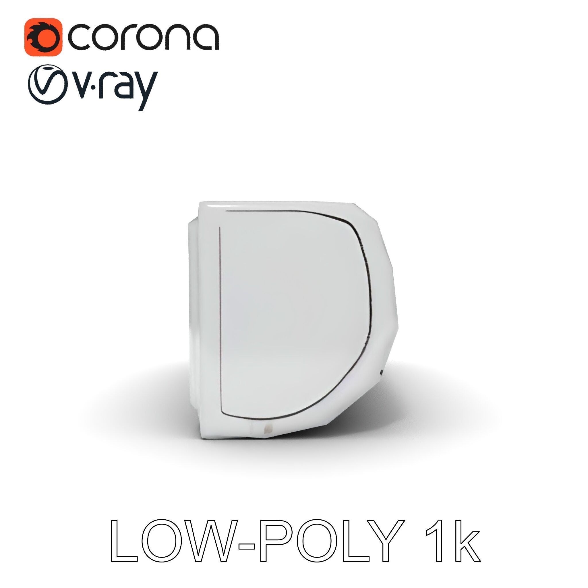 WallMounted AC Unit Model Pack Realistic and Detailed Low-poly 3D model_15