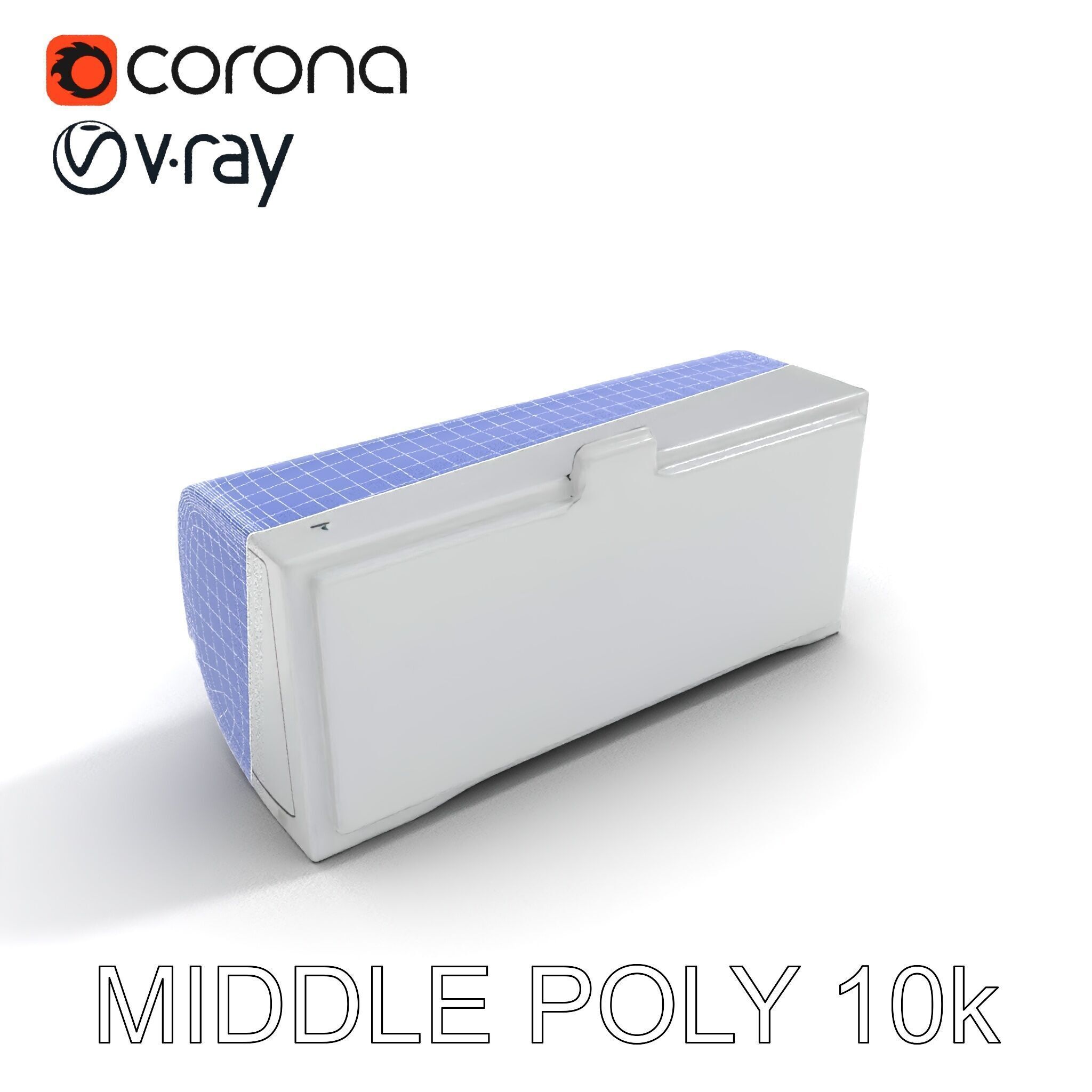 WallMounted AC Unit Model Pack Realistic and Detailed Low-poly 3D model_11