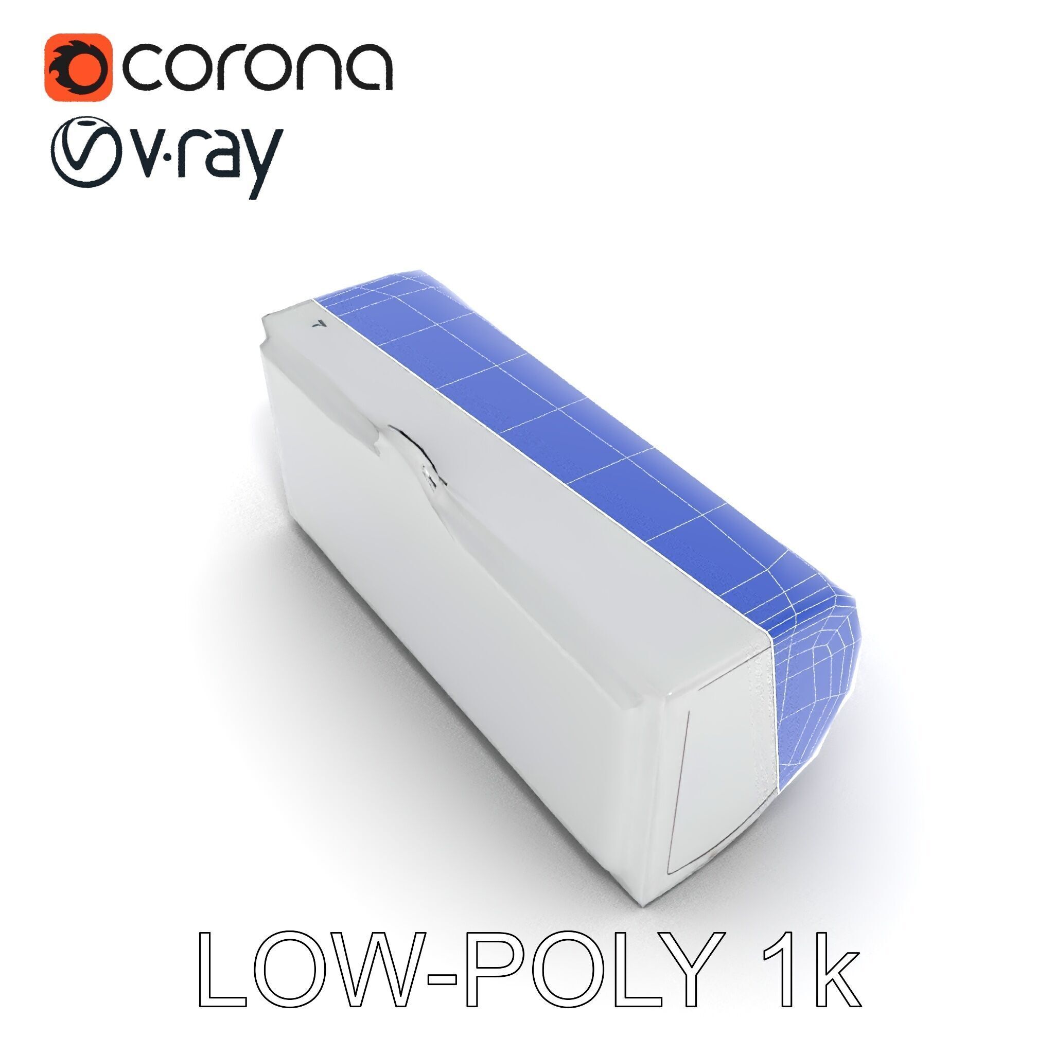 WallMounted AC Unit Model Pack Realistic and Detailed Low-poly 3D model_7