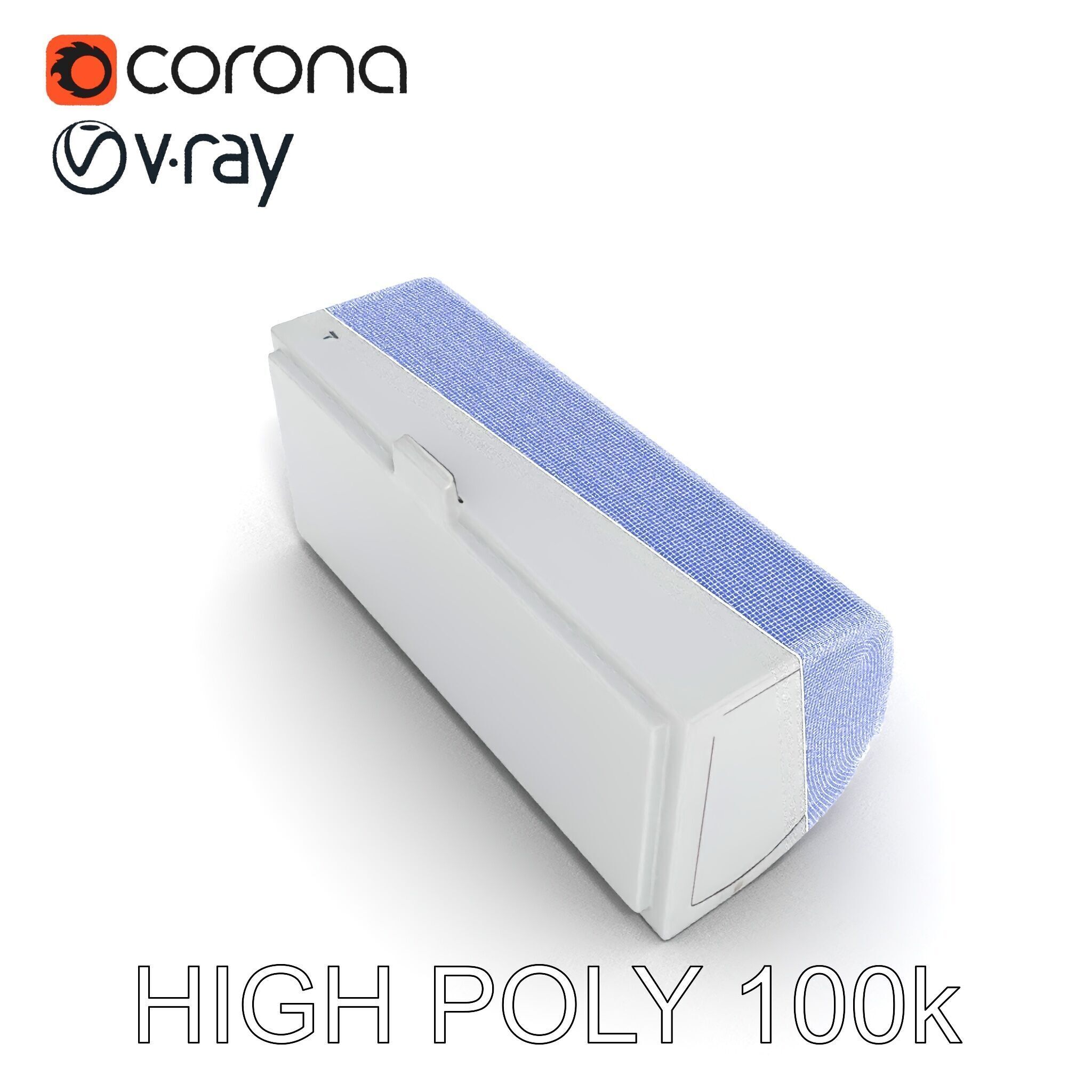 WallMounted AC Unit Model Pack Realistic and Detailed Low-poly 3D model_10