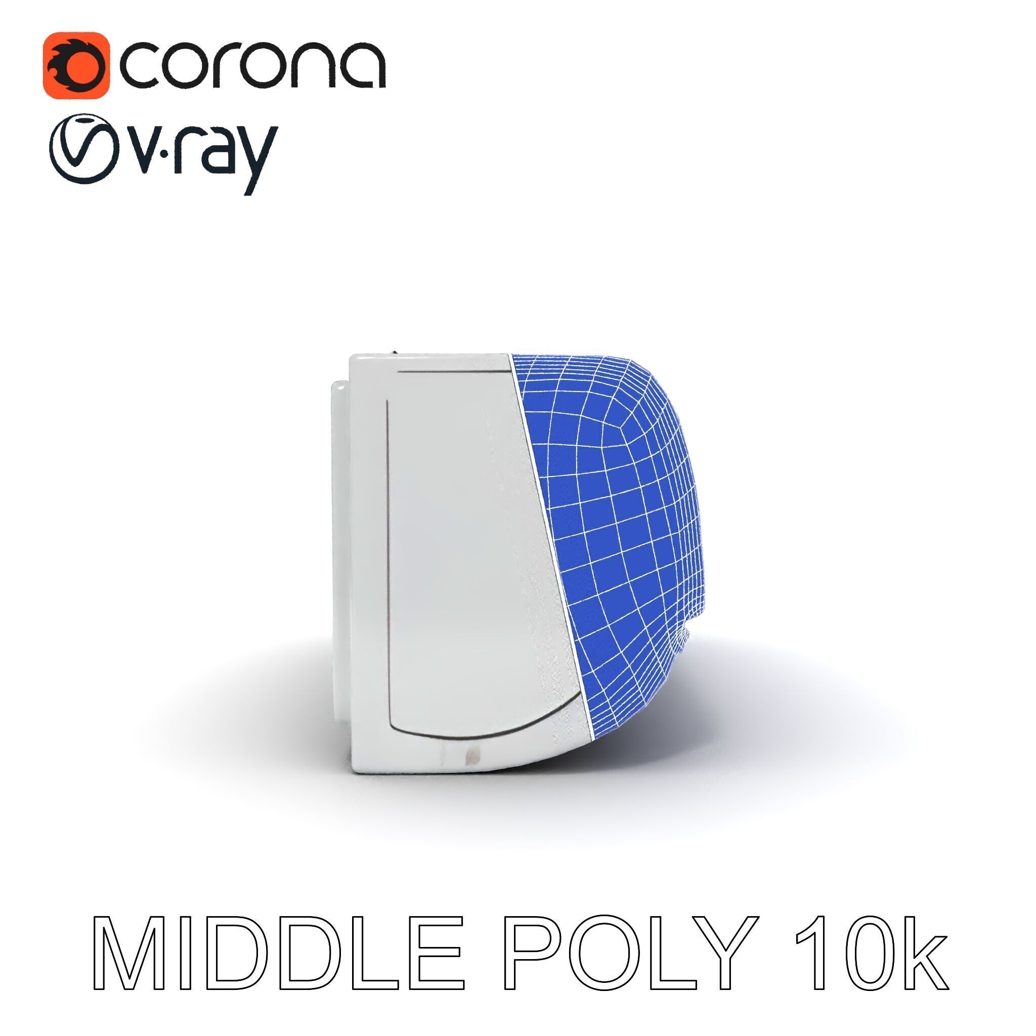 WallMounted AC Unit Model Pack Realistic and Detailed Low-poly 3D model_31