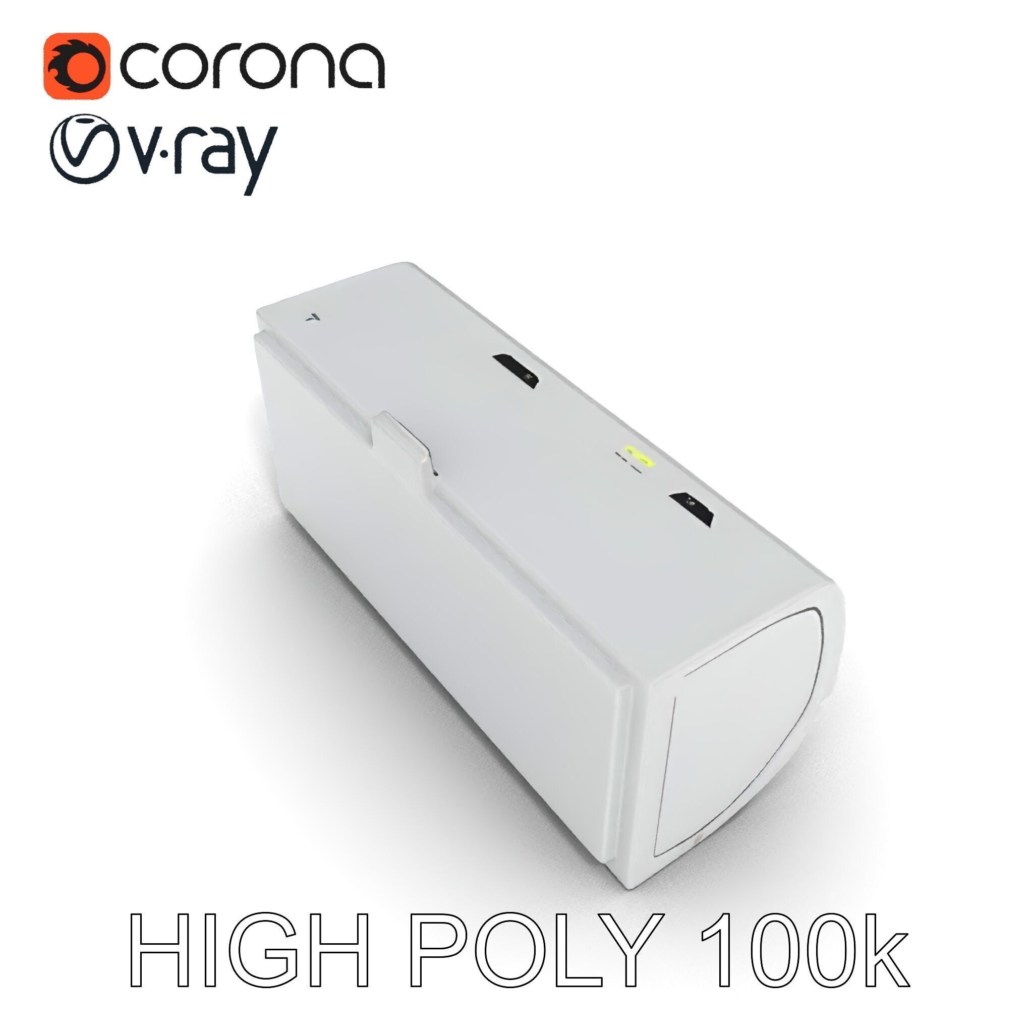 WallMounted AC Unit Model Pack Realistic and Detailed Low-poly 3D model_30