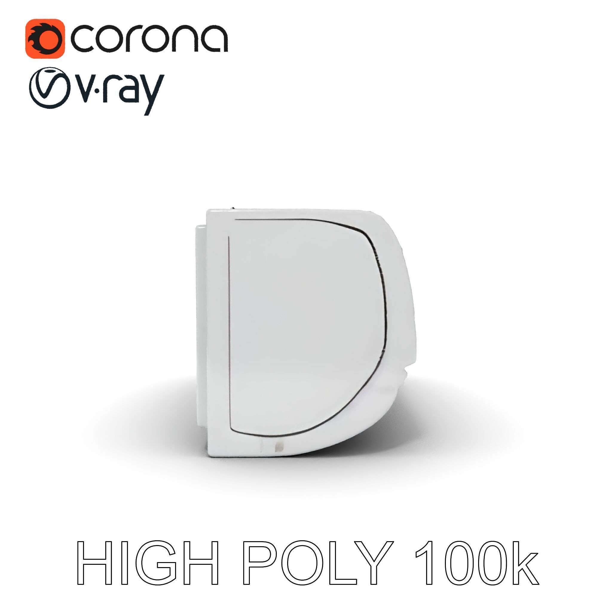 WallMounted AC Unit Model Pack Realistic and Detailed Low-poly 3D model_19