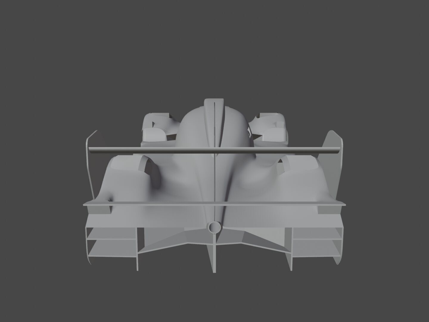 Le Mans Prototype Racecar 3D Model High-Performance LMP Vehicle Low-poly 3D model_5
