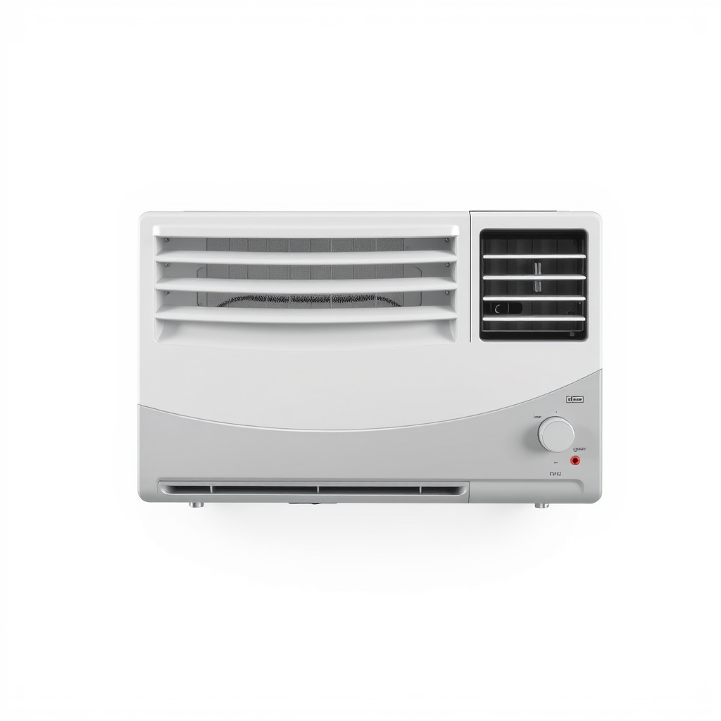 Window Air Conditioner D Model Pack Low-poly 3D model_4