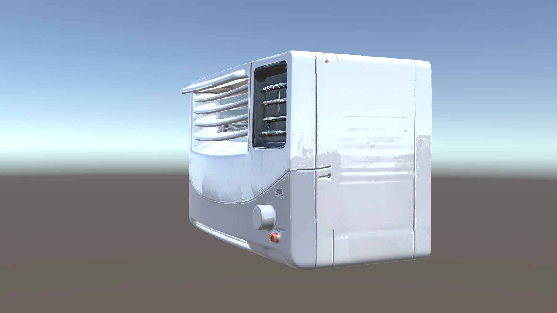 Window Air Conditioner D Model Pack Low-poly 3D model_5