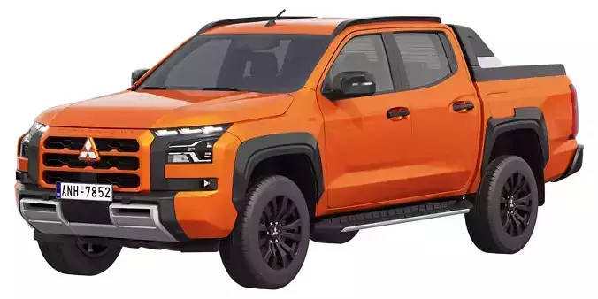 Mitsubishi L200 Triton Athlete 2024 3D model