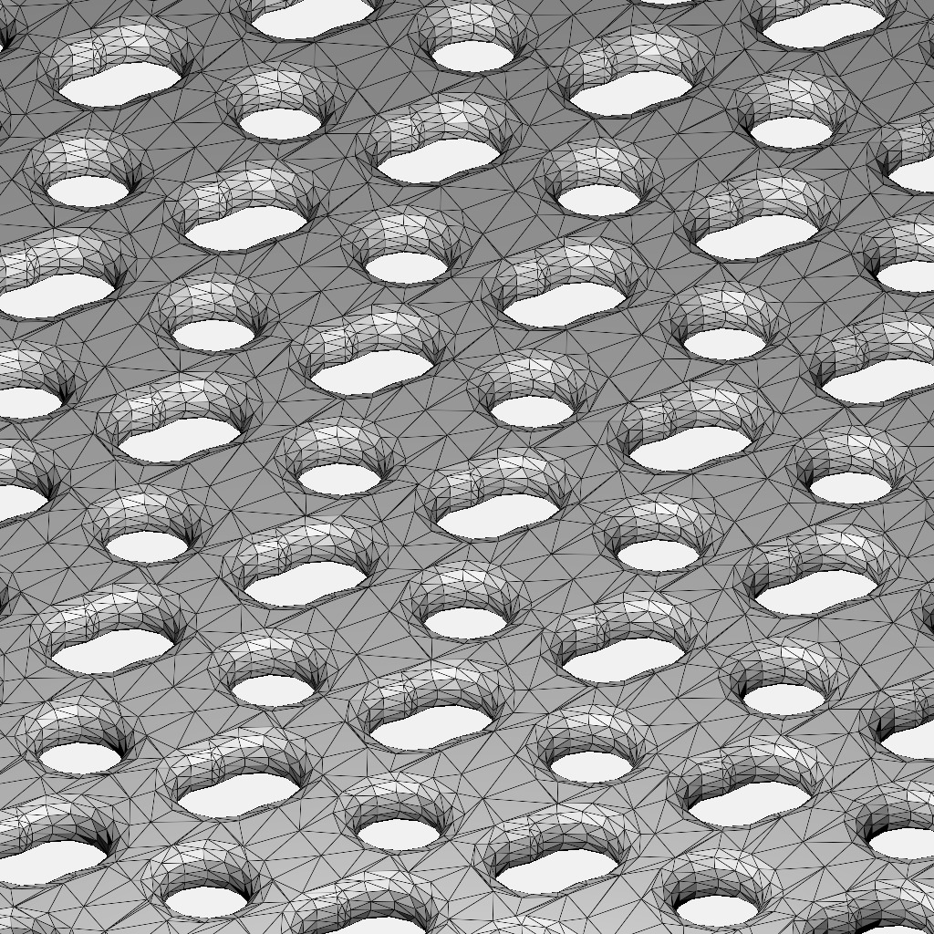 Exquisite Perforated Food Pan 3D print model_6