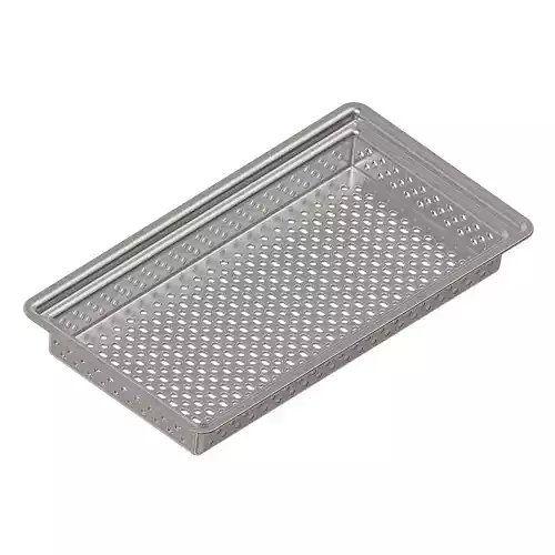 Exquisite Perforated Food Pan 3D print model