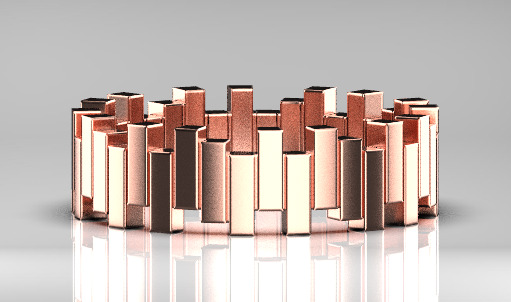 Dior ring 3D print model_19