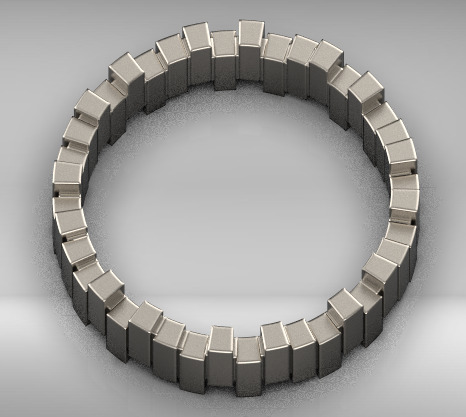 Dior ring 3D print model_15