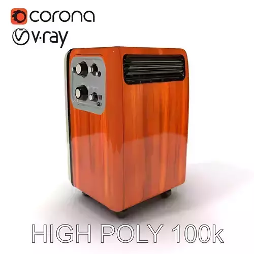 Vintage Heater Model Pack with Wood Finish