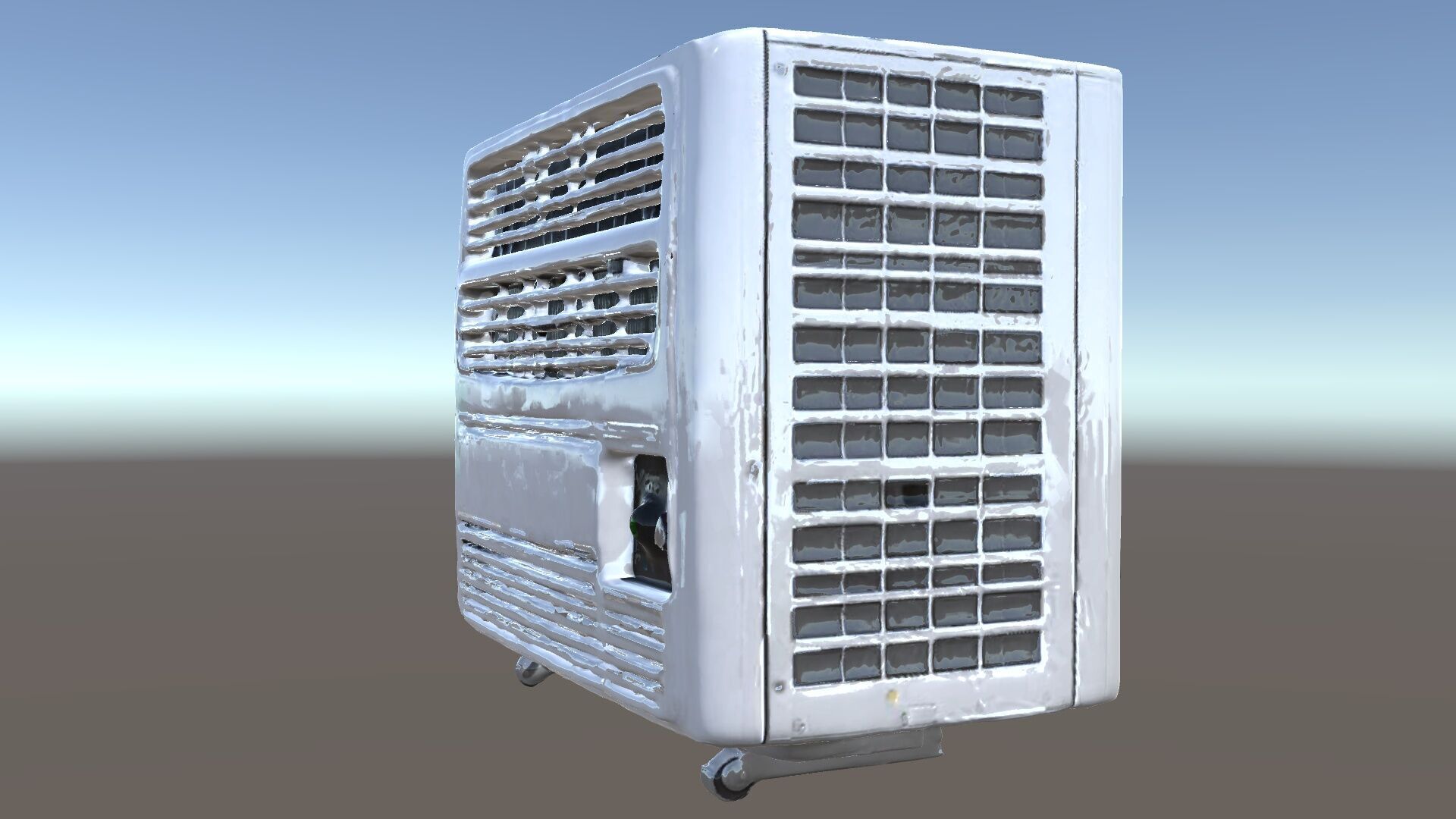 Portable Air Conditioner D Model Pack Low-poly 3D model_5