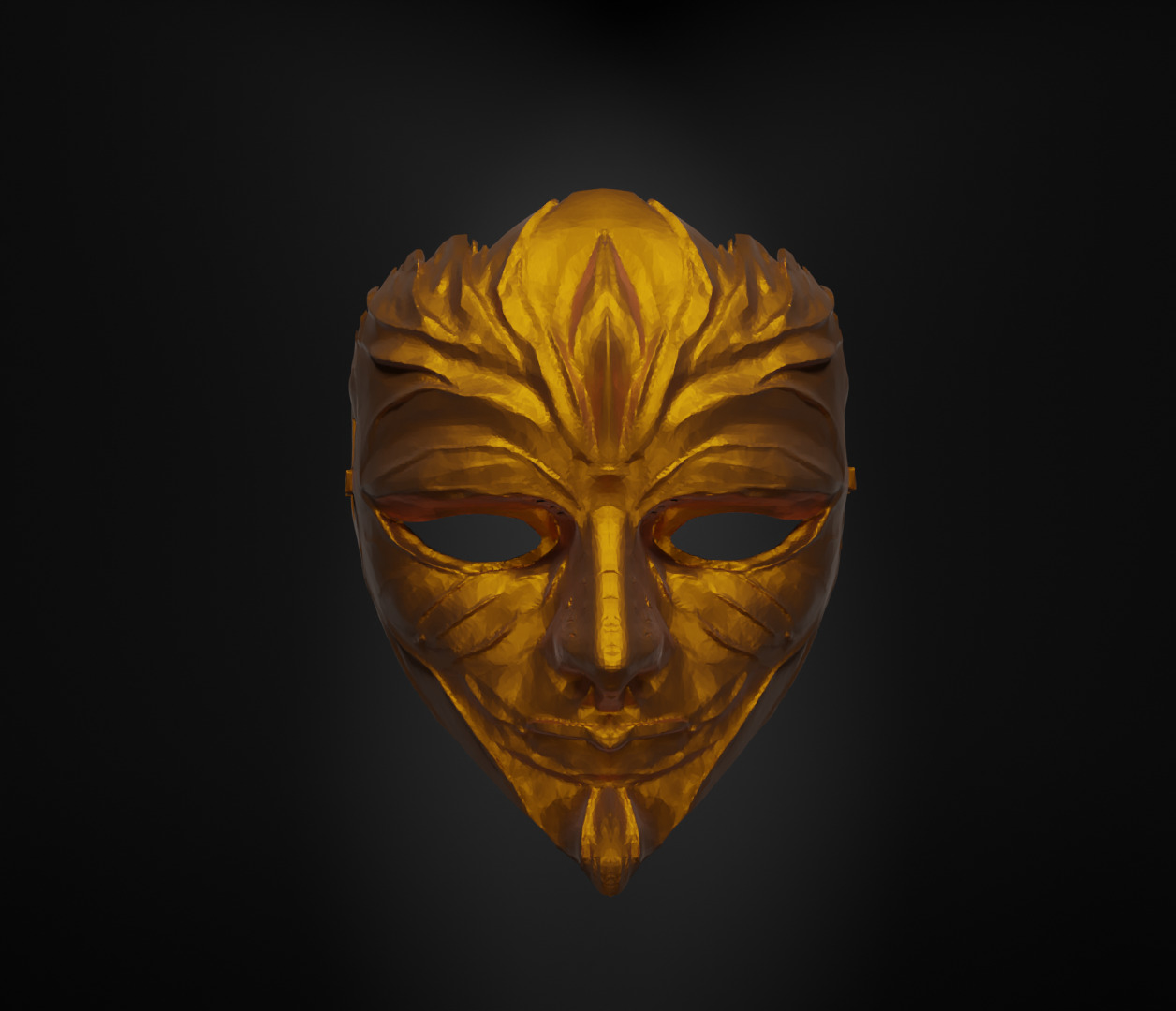 Ethernal Prom Masquerade Mask - Prom Unisex Embroidered Mask 3D print model_23