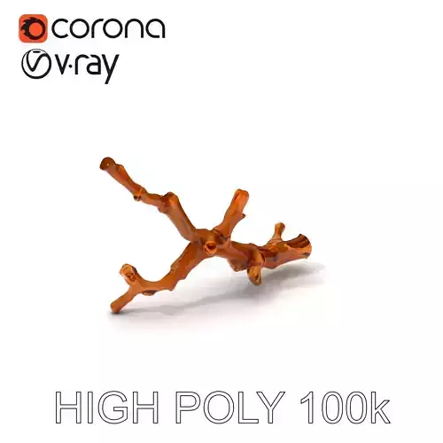 Realistic Fallen Tree Branch Model Pack