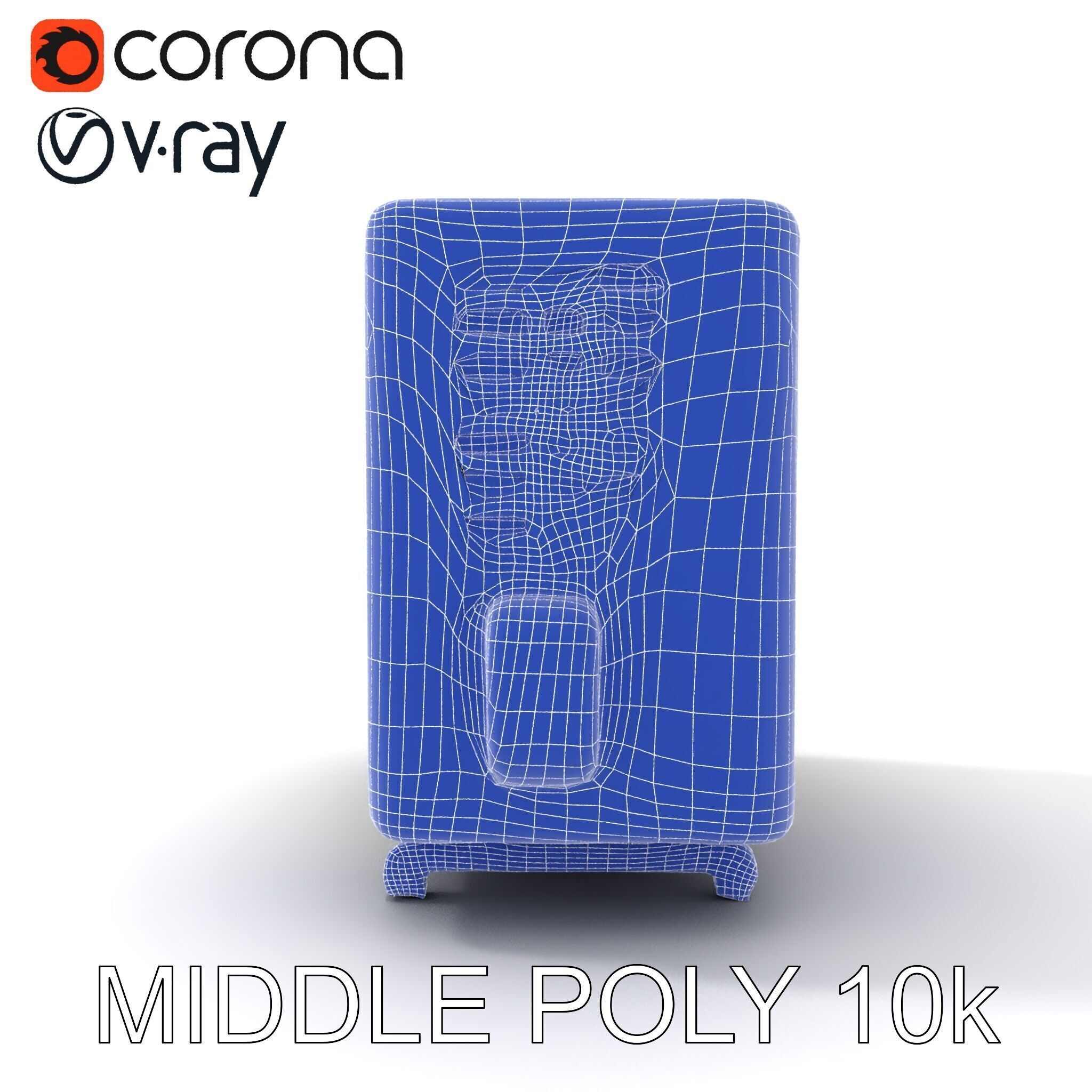 Modern Air Conditioning Unit Model Pack Low-poly 3D model_16