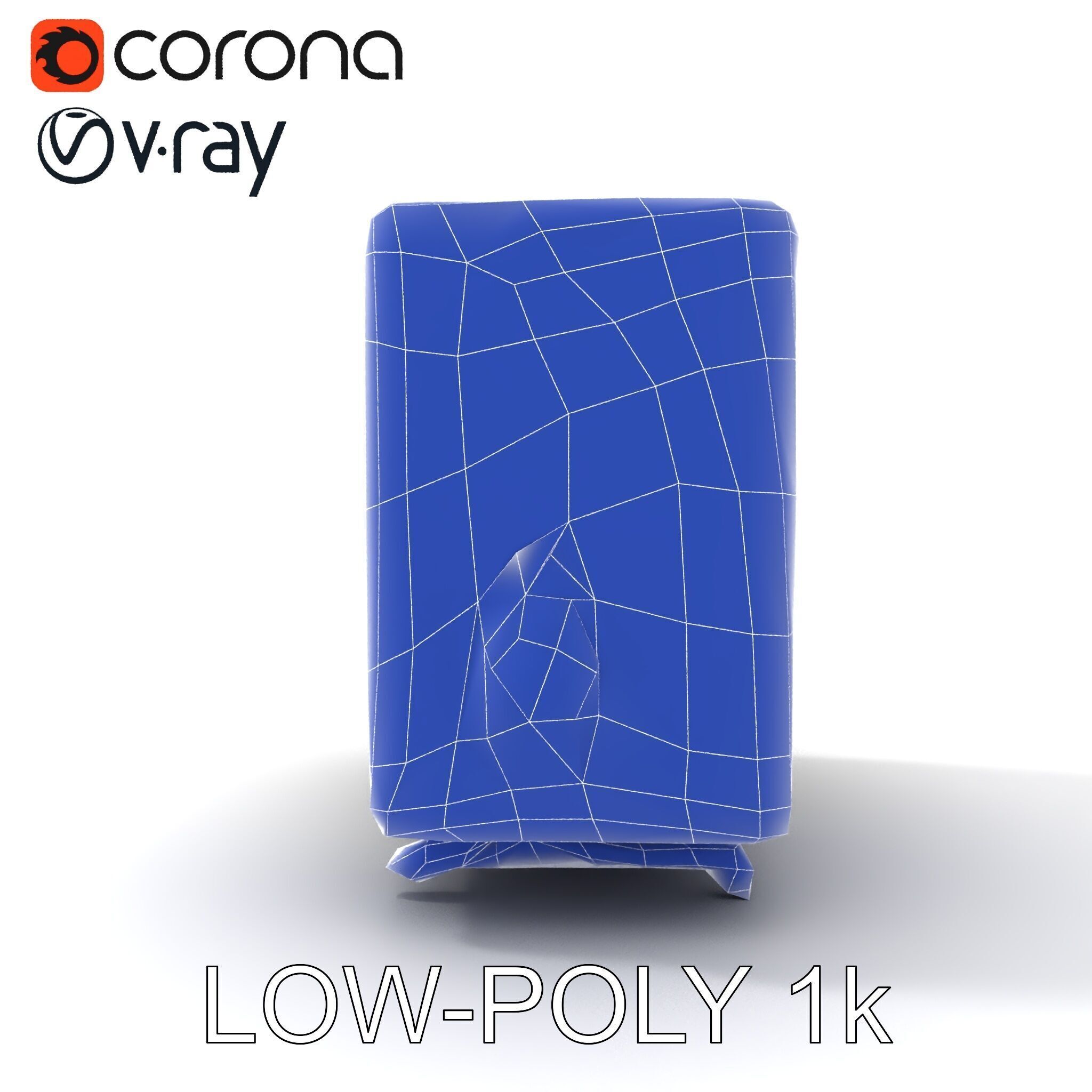 Modern Air Conditioning Unit Model Pack Low-poly 3D model_33