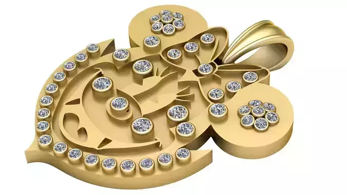 Harsha Ghiya PANDANT 3D PRINTABLE MODAL 