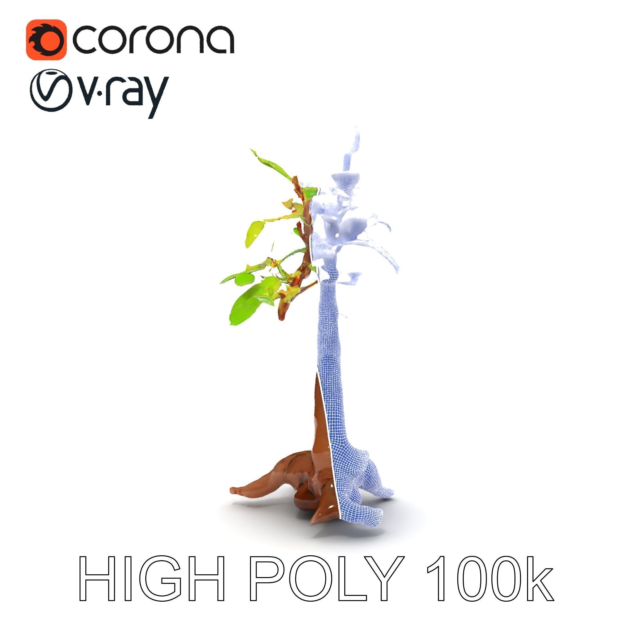 Bonsai Tree Model Pack with PBR Textures for Realistic Rendering Low-poly 3D model_8