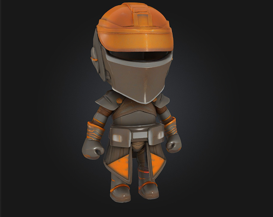 Galactic Defender 3D print model_2