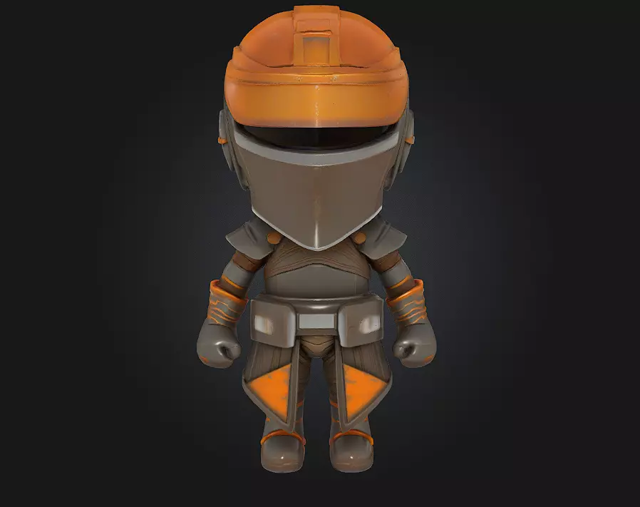 Galactic Defender 3D print model_0