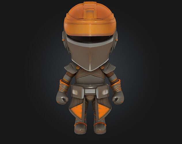 Galactic Defender 3D print model