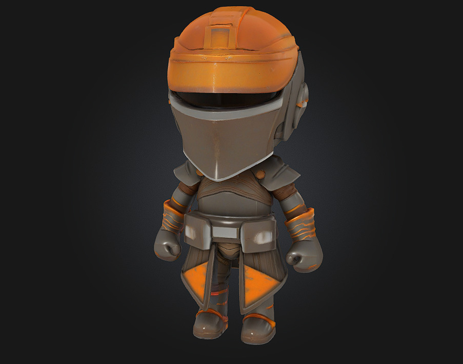 Galactic Defender 3D print model_1