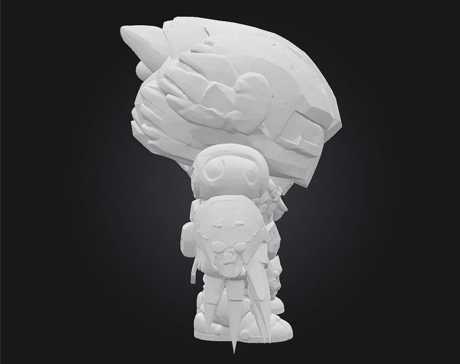 Shadow Sentinel Guardian of the Night 3D print model_9