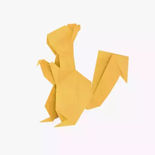 Origami Squirrel