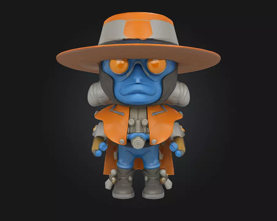 Gaslight Warrior 3D print model_0