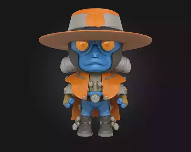 Gaslight Warrior 3D print model