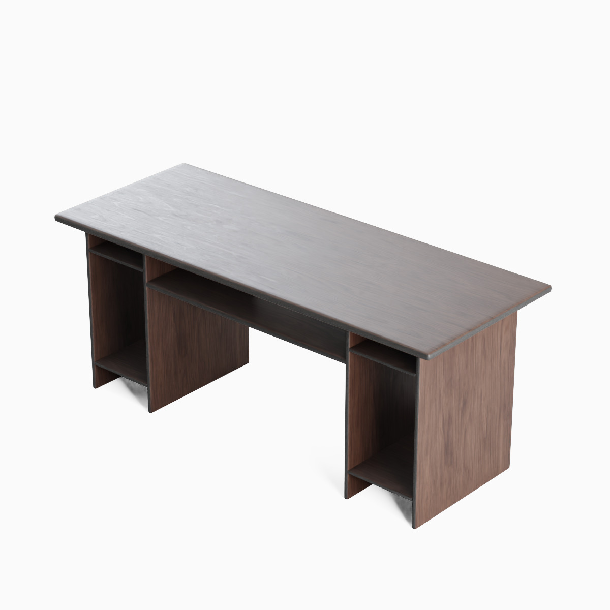 Computer Table Set 3D model_6