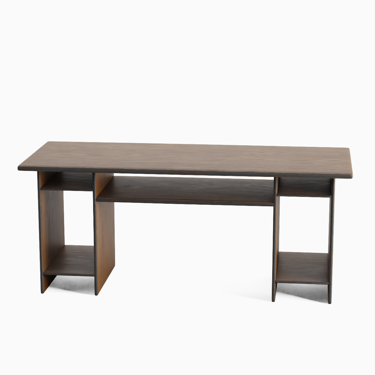 Computer Table Set 3D model_7