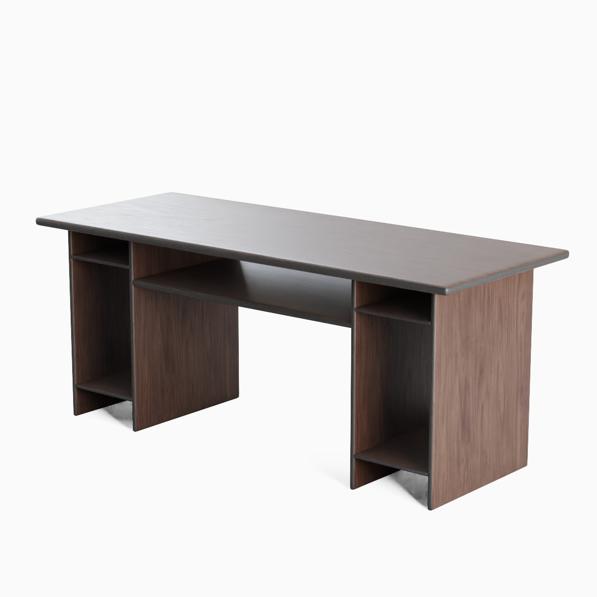 Computer Table Set 3D model_3