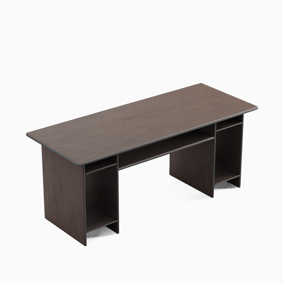 Computer Table Set 3D model_5