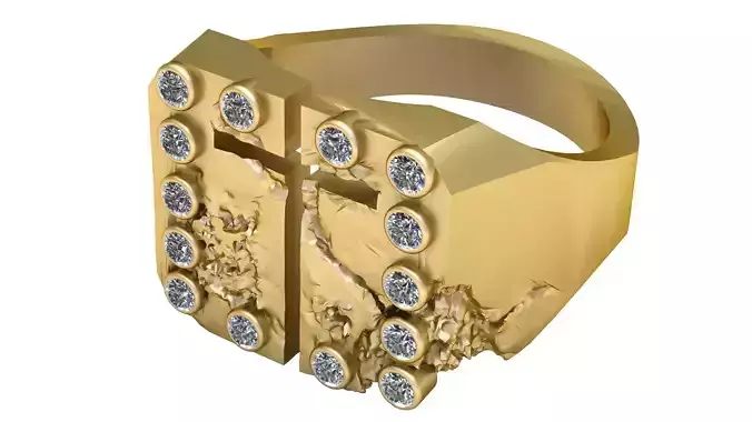 JAJAFOOK RING PANDANT 3D PRINTABLE MODAL  3D print model