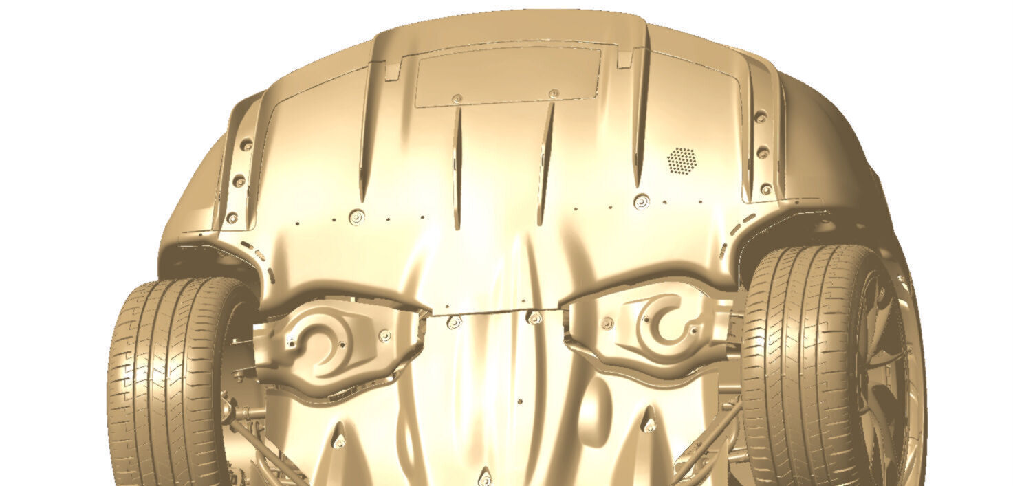 Tesla Model 3 Performance  2024 Exterior 3d scan model 3D model_7