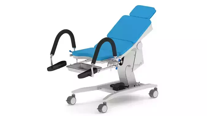 Medical Electric Gynecological Table 3D model