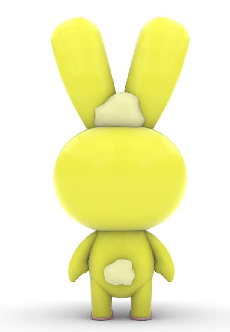 Happy Tree Friends Cuddles 3D Model STL File 3D print model_3