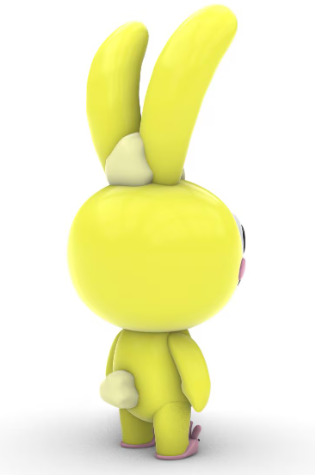 Happy Tree Friends Cuddles 3D Model STL File 3D print model_4