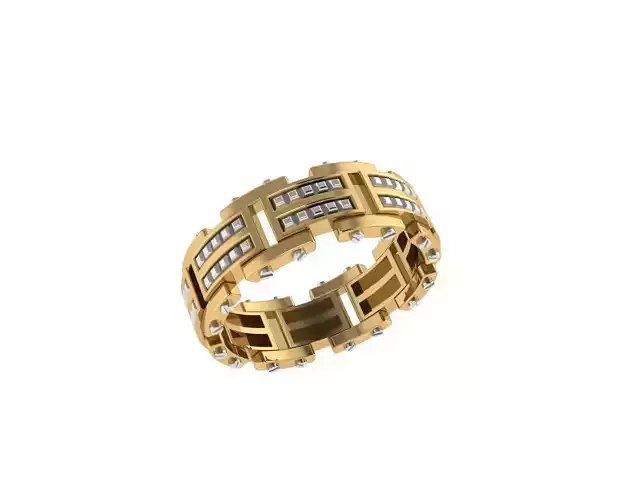 Fashion Rings 3D print model