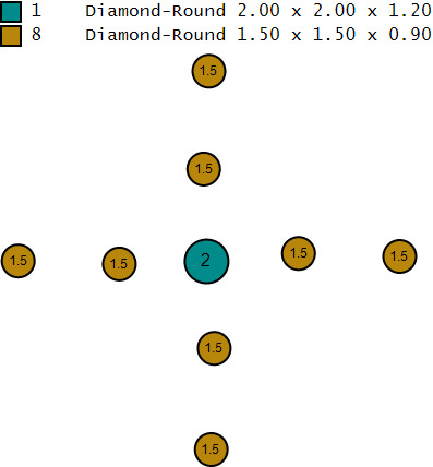 Byzantine Cross  PANDANT 3D PRINTABLE MODAL  3D print model_7