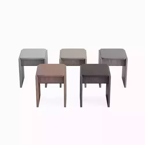 Wooden Stool Set 
