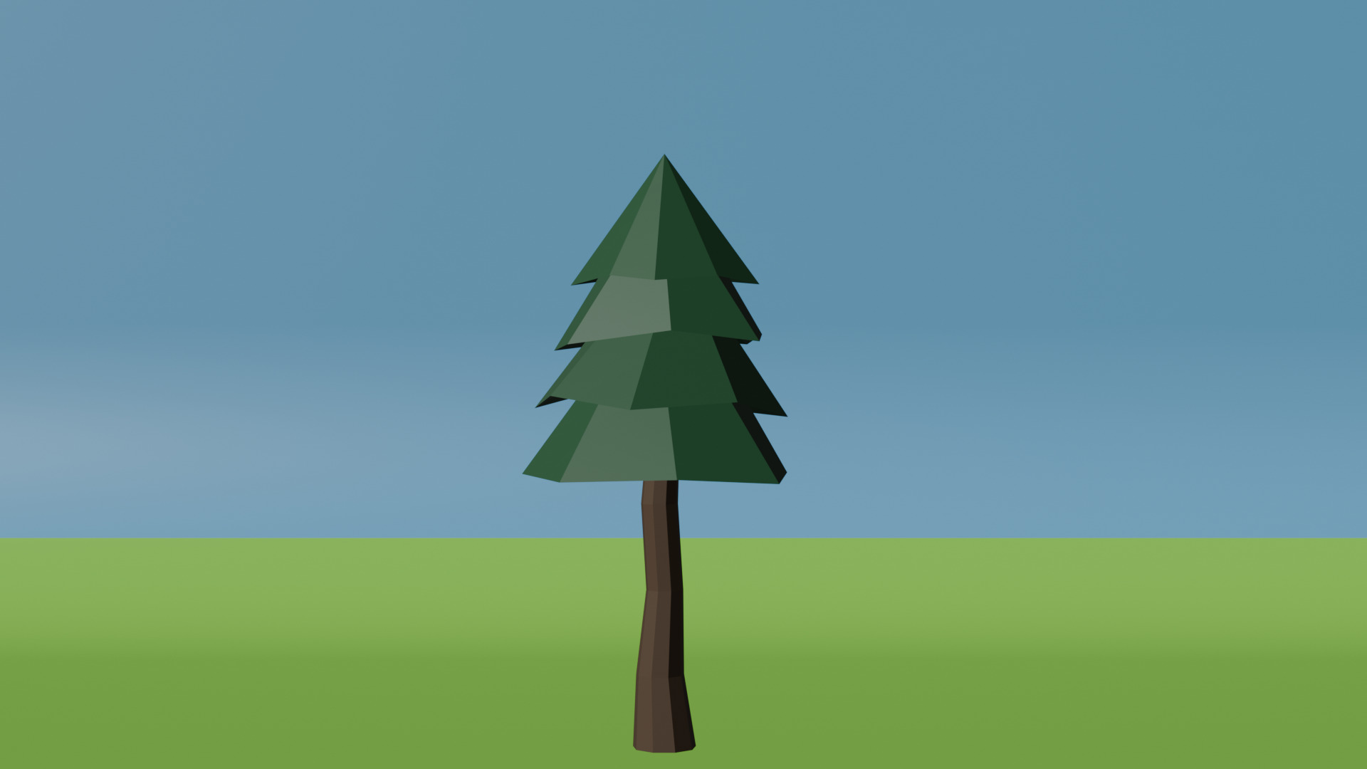 Low Poly Nature Kit Low-poly 3D model_3