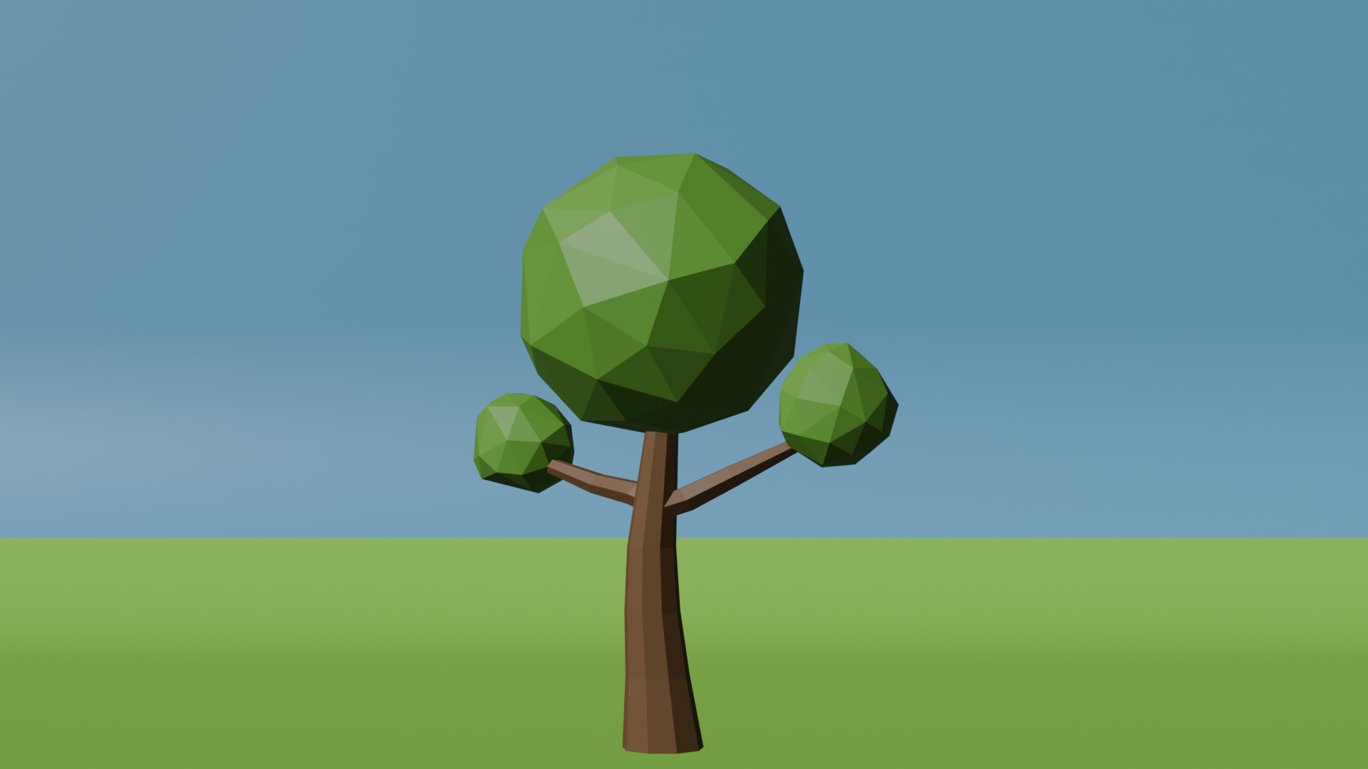 Low Poly Nature Kit Low-poly 3D model_1