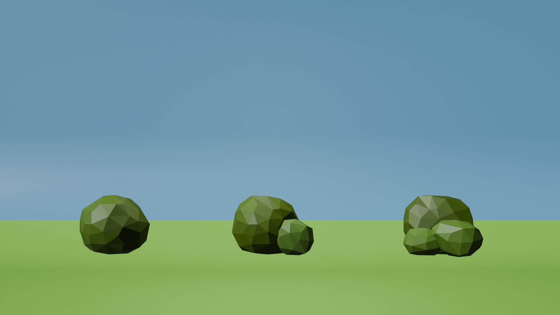 Low Poly Nature Kit Low-poly 3D model_5