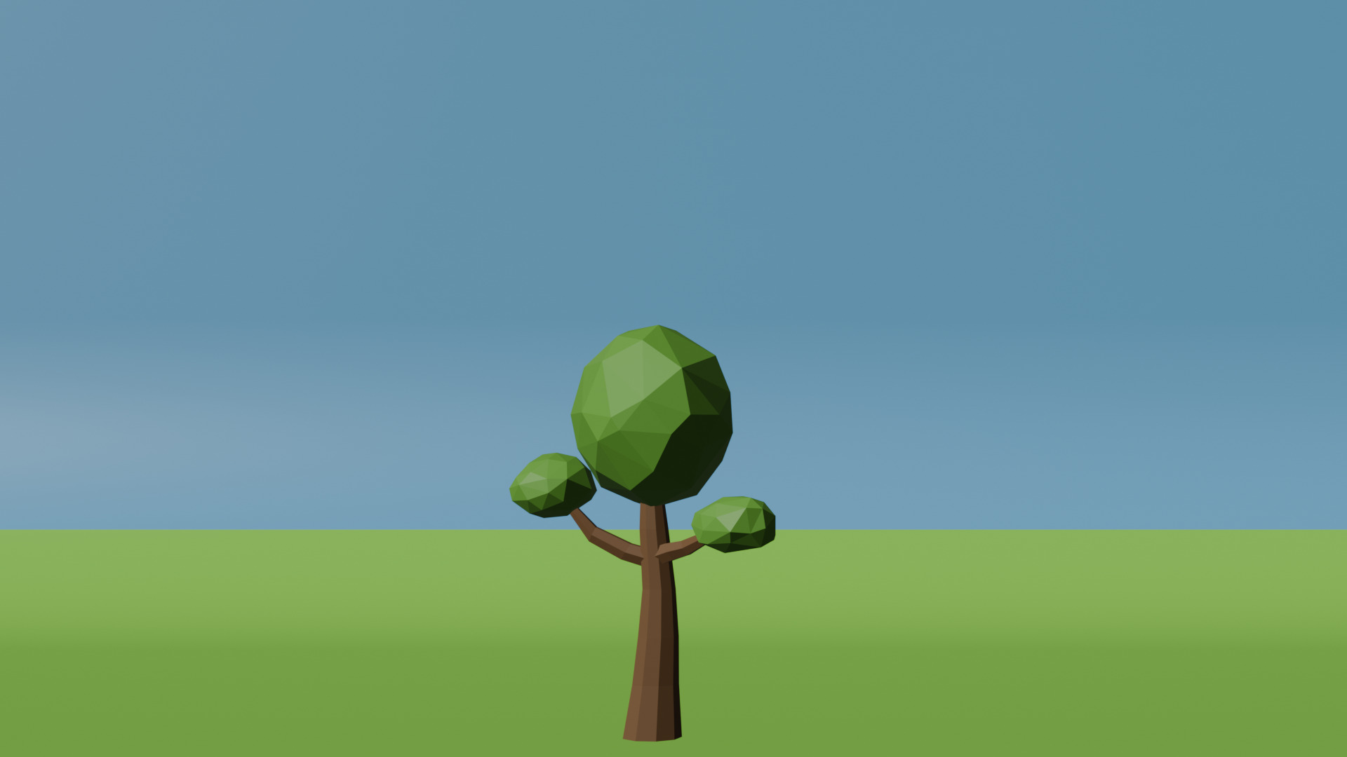 Low Poly Nature Kit Low-poly 3D model_2