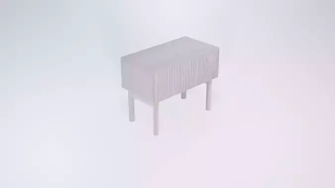 Industrial wood Floor Cabinet